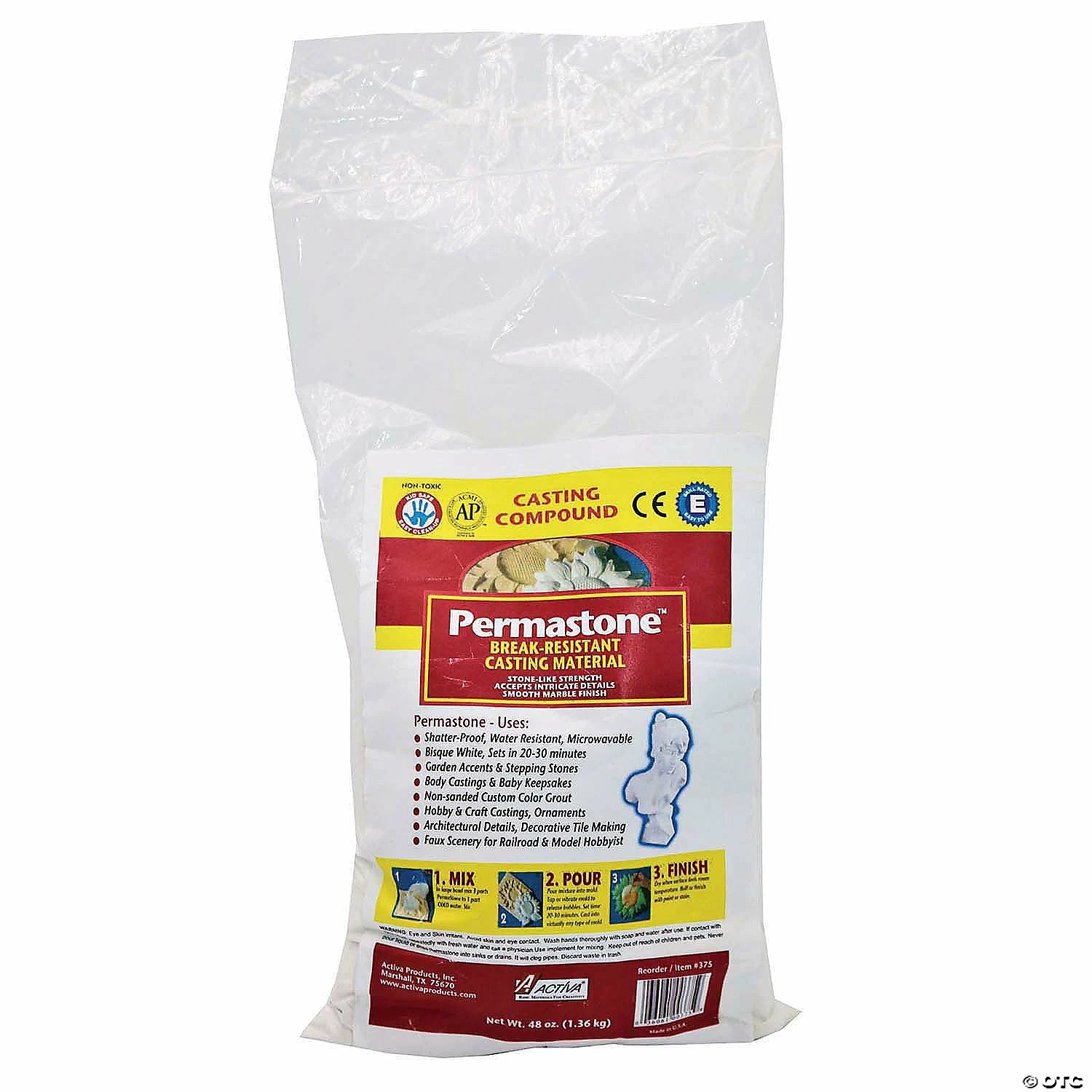 Best deal π₯ ACTΓVA PermaStone Casting Compound, 48 oz., Pack of 2 π - Image 2
