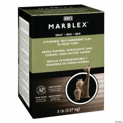 Brand new 🛒 AMACO Marblex Self-Hardening Clay, 5 lbs. ✨