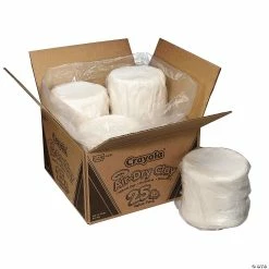 Cheap ✔️ Crayola Air Dry Clay, 25 lbs., White 🔥