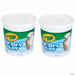 Best reviews of 🎁 Crayola Air-Dry Clay, White, 5 lb Tub, Pack of 2 ❤️