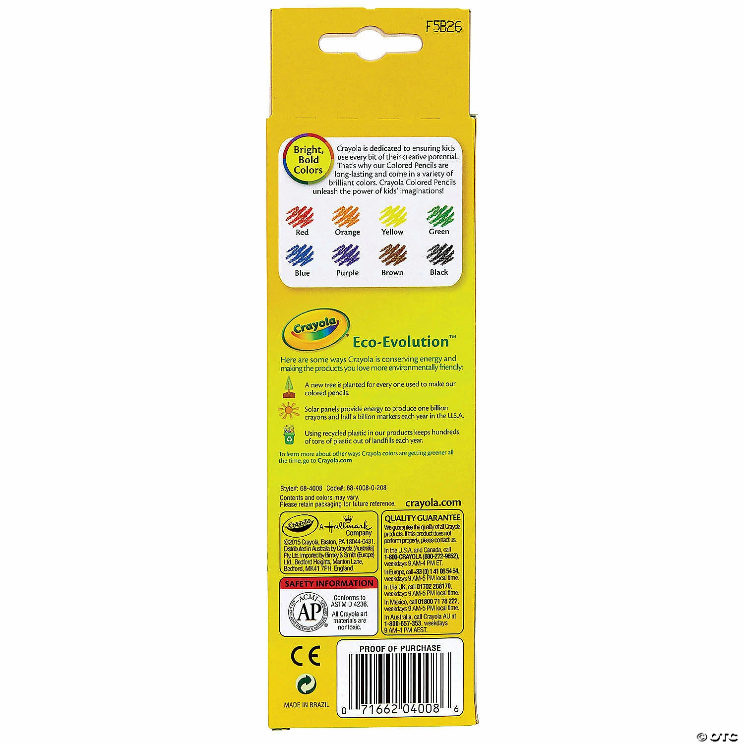 Cheap π― Crayola Colored Pencils, 8 Colors Per Box, 12 Boxes π - Image 3