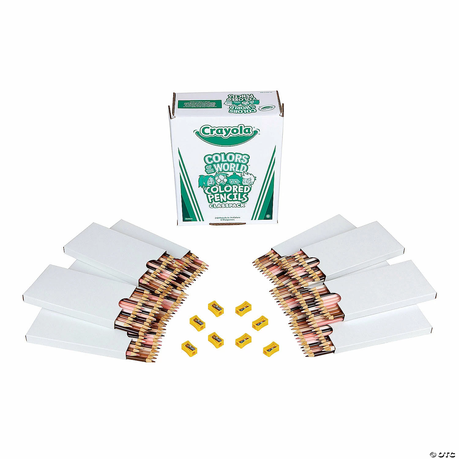 Wholesale 𧨠Crayola Colors of the World Colored Pencils, 240 Count, 10 Each of 24 Colors π