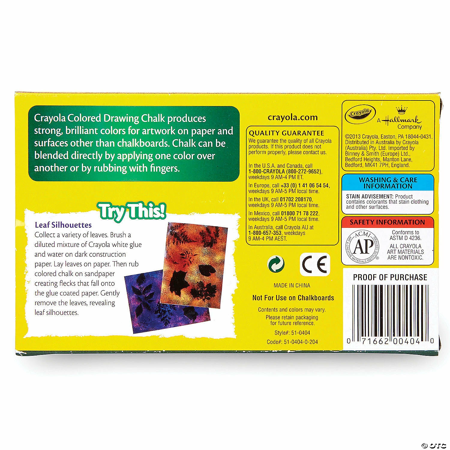 Best deal π Crayola Drawing Chalk, Assorted Colors, 24 Per Box, 6 Boxes π - Image 4