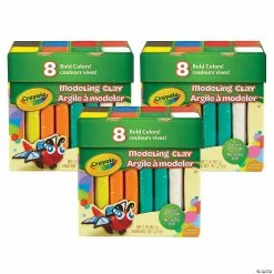 Cheap 😀 Crayola Modeling Clay, 2 lb. Jumbo Assortment, 8 Colors Per Box, 3 Boxes ✨