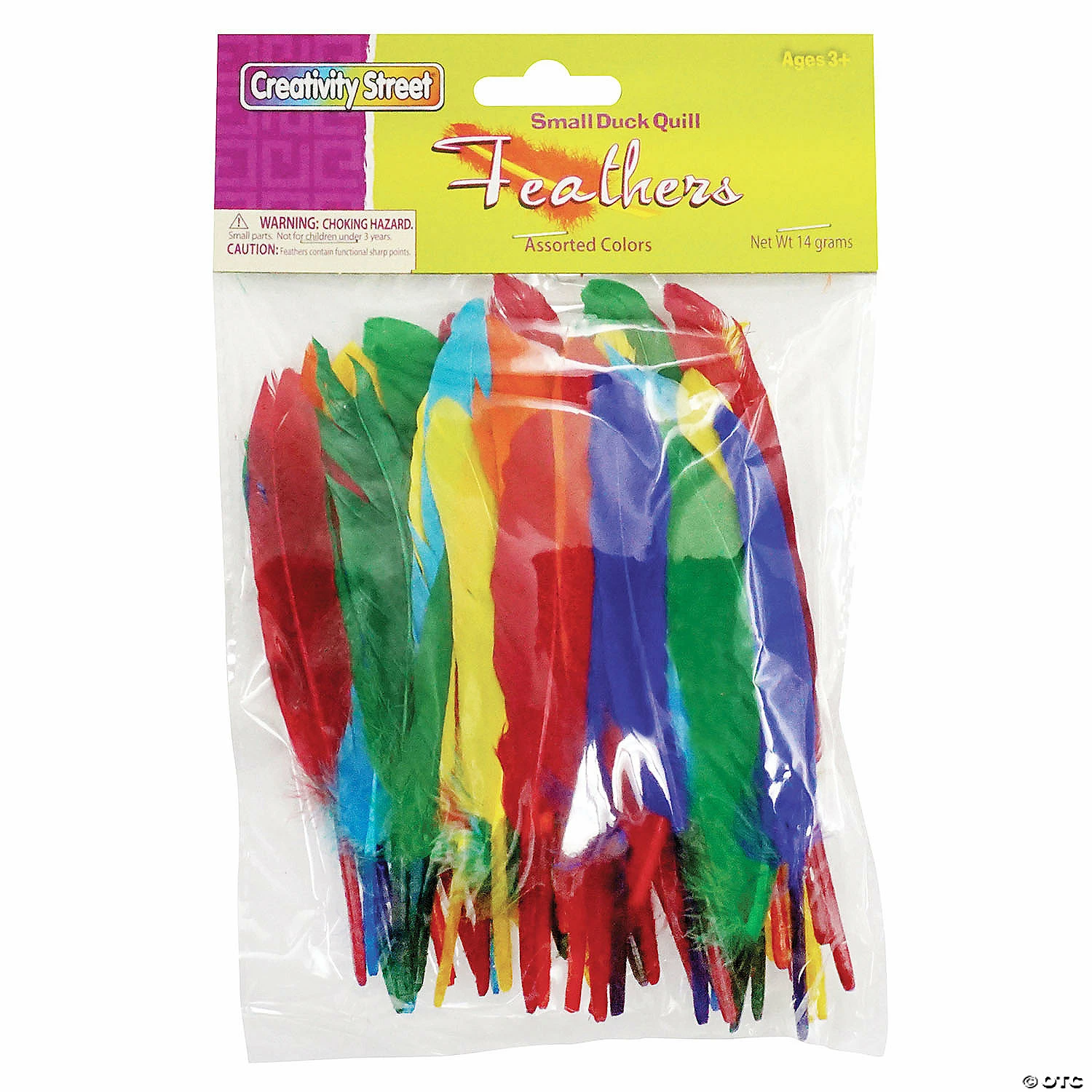 Flash Sale π Creativity Street Duck Quills, Assorted Colors, 3" to 5", 14 grams Per Pack, 6 Packs π - Image 3