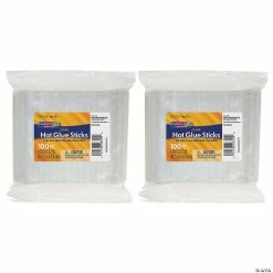 Buy 👏 Creativity Street Hot Glue Sticks Classroom Pack, Clear, 4" x 0.27", 100 Pieces Per Pack, 2 Packs 🎉