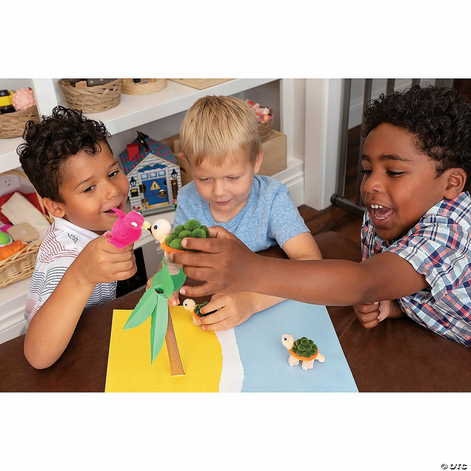 Wholesale π₯ Creativity Street Pom Pon Animal Kit, Turtle Family, Assorted Sizes, 3 Turtles Per Kit, 6 Kits π - Image 5