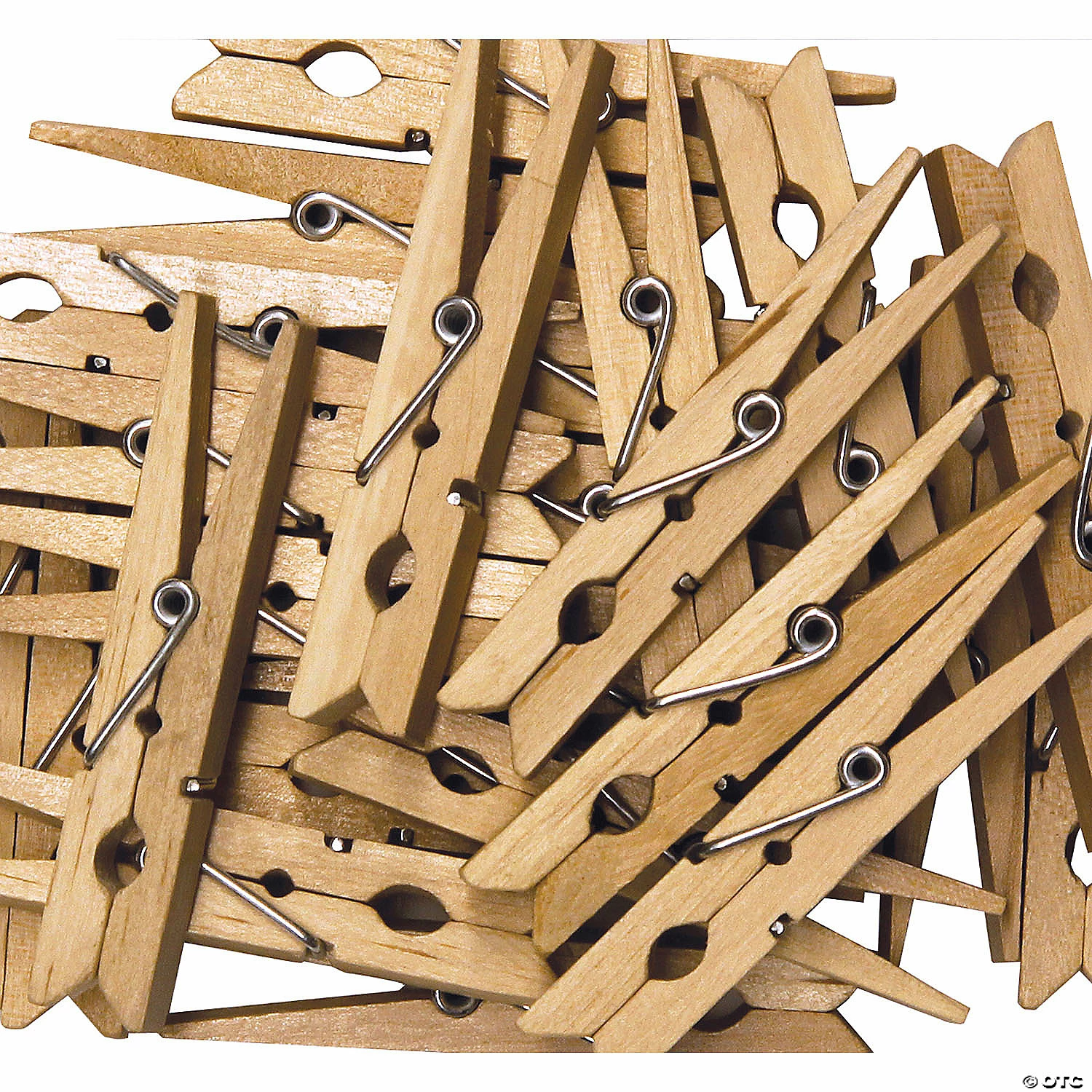 Outlet π Creativity Street Spring Clothespins, Natural, Large, 2.75", 24 Per Pack, 6 Packs π - Image 2