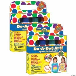 Top 10 ๐ Do-A-Dot Art Washable Rainbow Dot Markers, 4 Per Pack, 2 Packs ๐