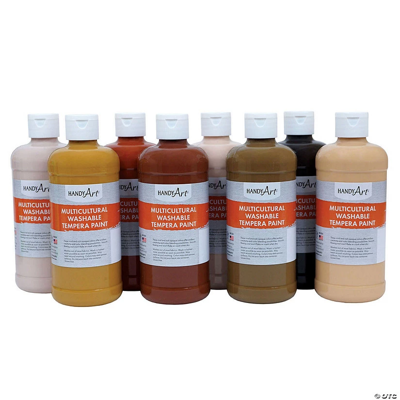 Cheap β¨ Handy Art Washable Tempera 8-Pint Multicultural Set π