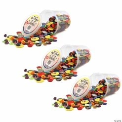 Best Pirce ๐ Hygloss Bucket O'Buttons, Assorted, 16 oz Per Pack, 3 Packs ๐ฅฐ