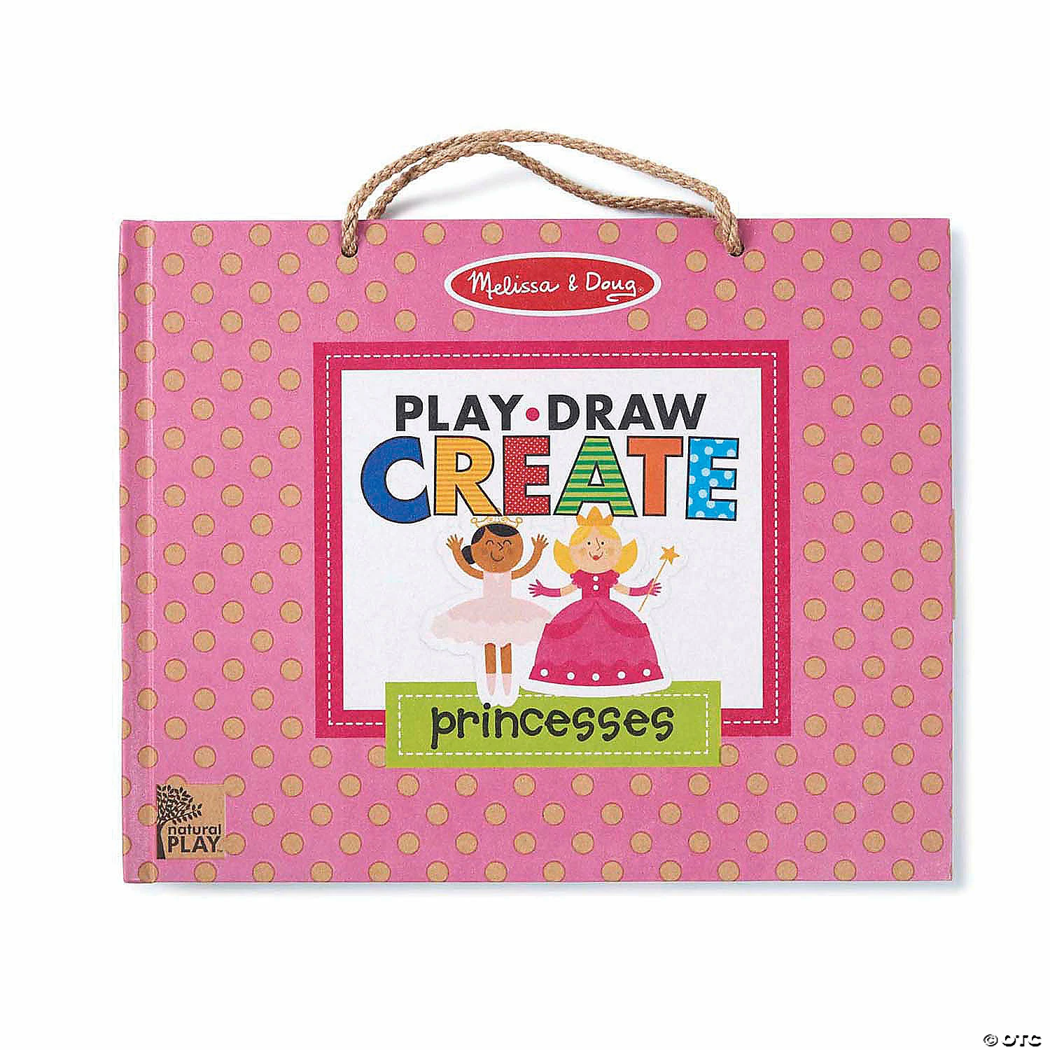 Flash Sale π Melissa & Doug Natural Play: Play, Draw, Create Reusable Drawing & Magnet Kit - Princesses π€© - Image 3
