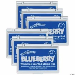 Promo โจ Ready 2 Learn Washable Stamp Pad - Blueberry Scented, Blue - Pack of 6 ๐ฅ