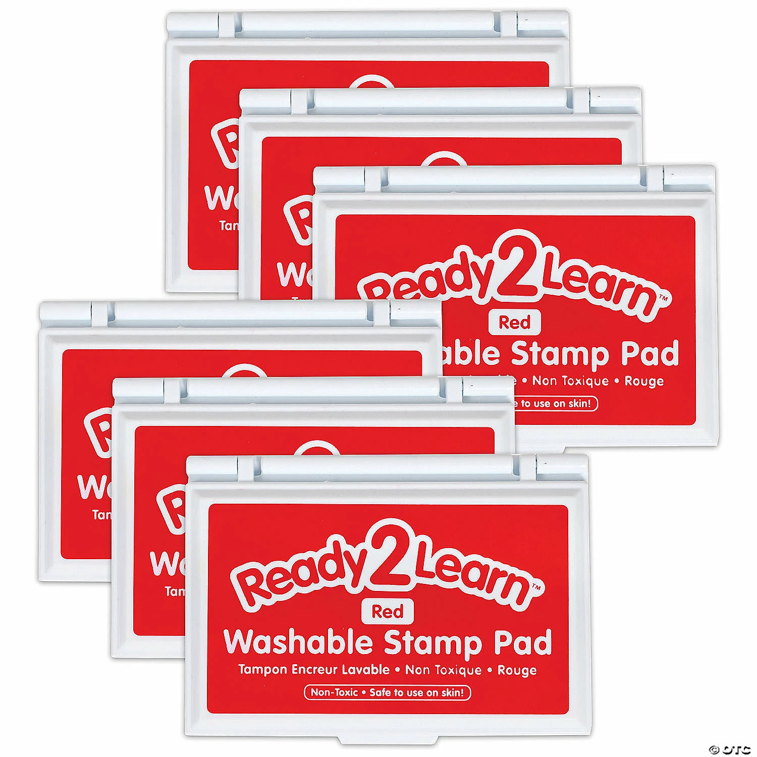 Promo π Ready 2 Learn Washable Stamp Pad - Red - Pack of 6 π―