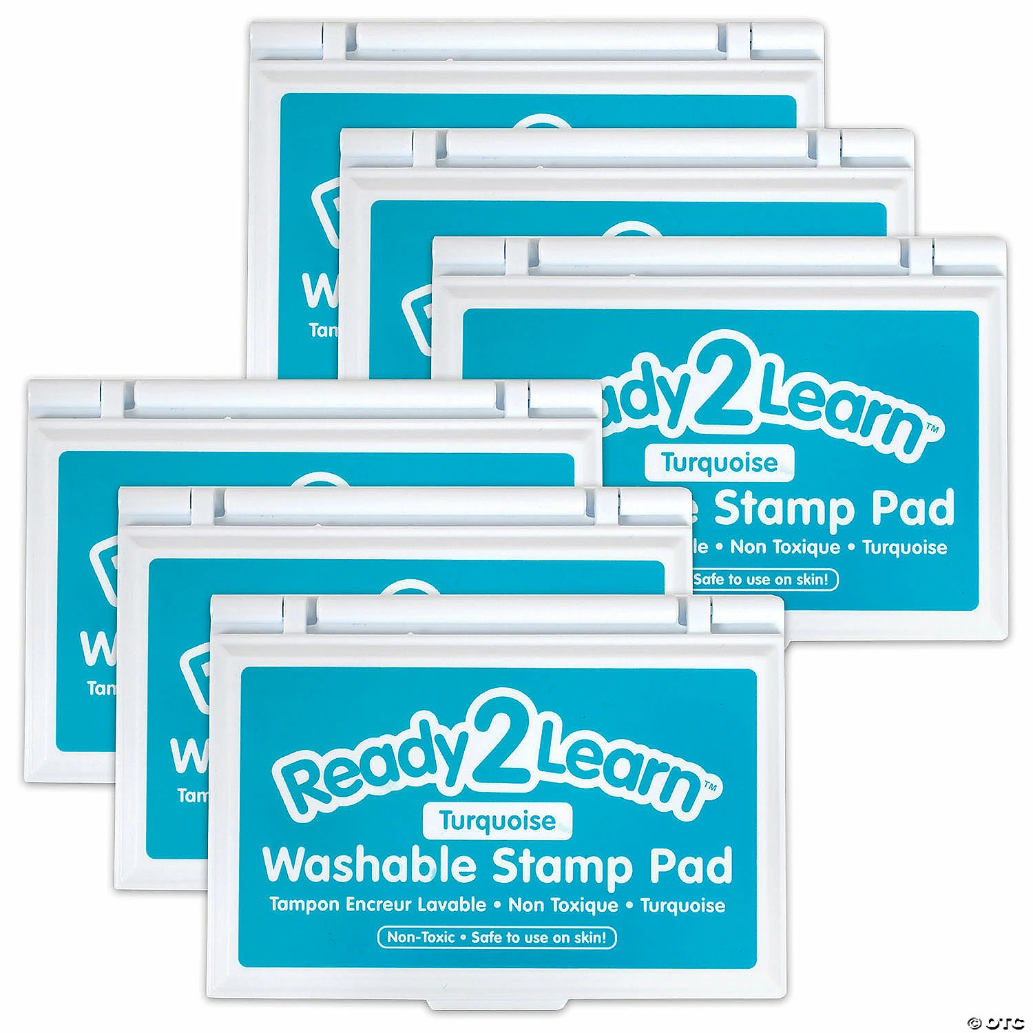 Cheapest π Ready 2 Learn Washable Stamp Pad - Turquoise - Pack of 6 π
