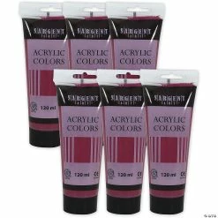 Buy 🔥 Sargent Art Acrylic Paint Tube, 120 ml, Alizarin Crimson, Pack of 6 ✔️
