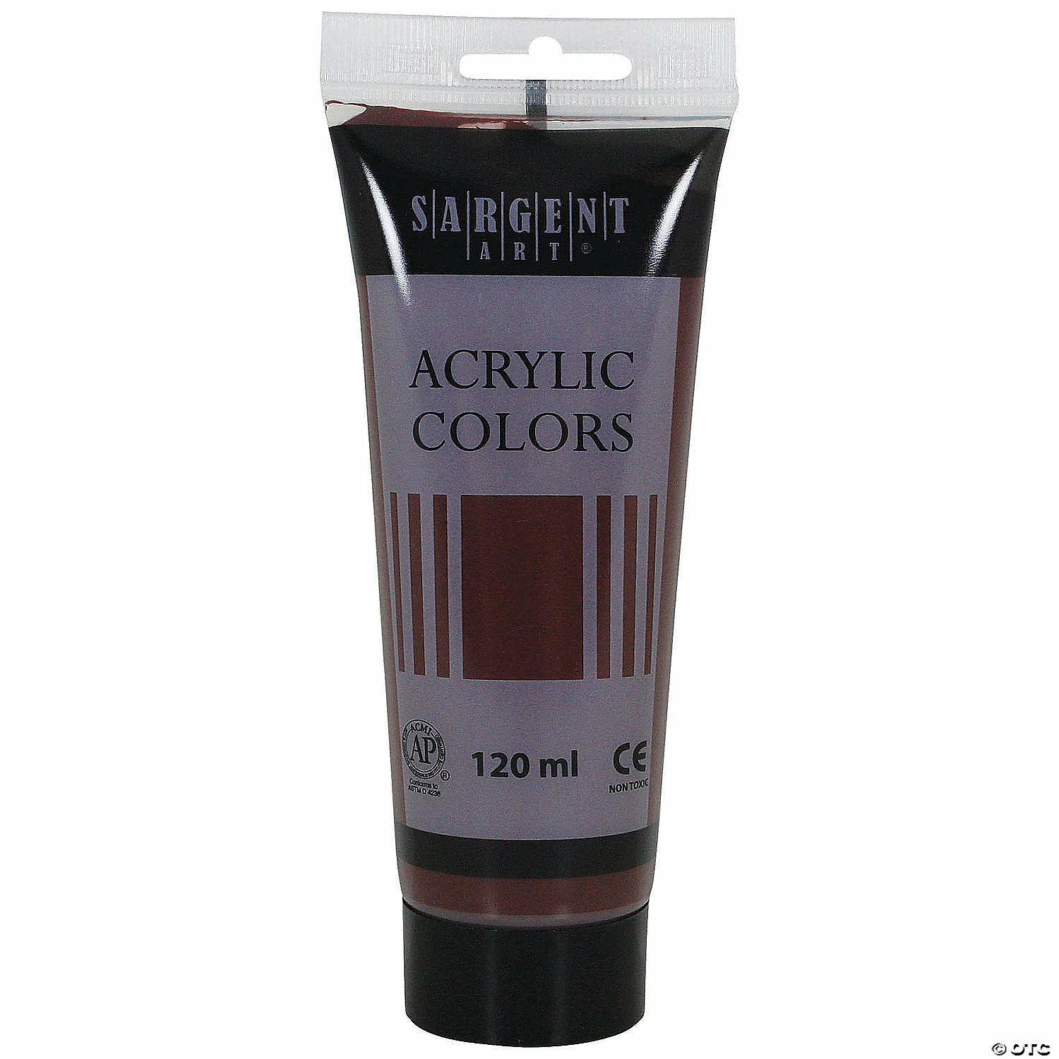 Promo π Sargent Art Acrylic Paint Tube, 120 ml, Burnt Umber, Pack of 6 π - Image 2