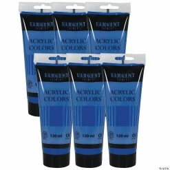 Best Pirce ๐งจ Sargent Art Acrylic Paint Tube, 120 ml, Dark Ultramarine Blue, Pack of 6 ๐