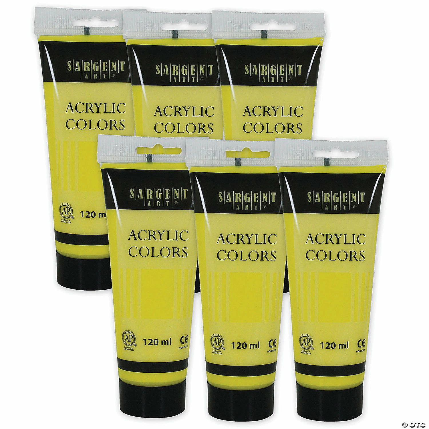 Best reviews of 𧨠Sargent Art Acrylic Paint Tube, 120 ml, Lemon Yellow Cadmium, Pack of 6 π