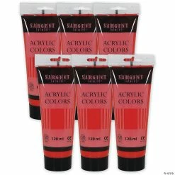 Top 10 🥰 Sargent Art Acrylic Paint Tube, 120 ml, Primary Magenta, Pack of 6 🌟