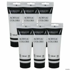 Cheapest 🔔 Sargent Art Acrylic Paint Tube, 120 ml, Titanium White, Pack of 6 💯