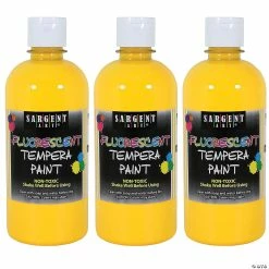 Top 10 โญ Sargent Art Tempera Paint, Neon Yellow, 16 oz., Pack of 3 ๐