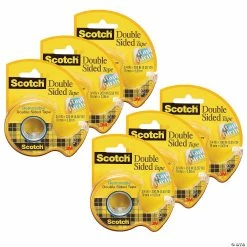 Buy 🥰 Scotch Removable Double Sided Tape, 3/4" x 200", 6 Rolls 🤩